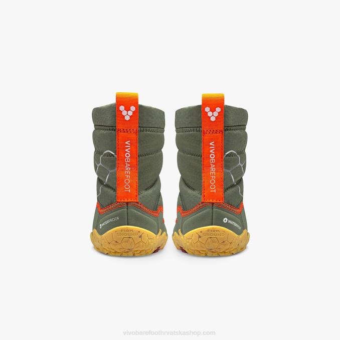 lumi mališani B6LZ209 Vivobarefoot botanička zelena