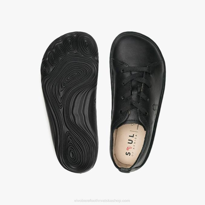 juniori škole adis B6LZ224 Vivobarefoot crno