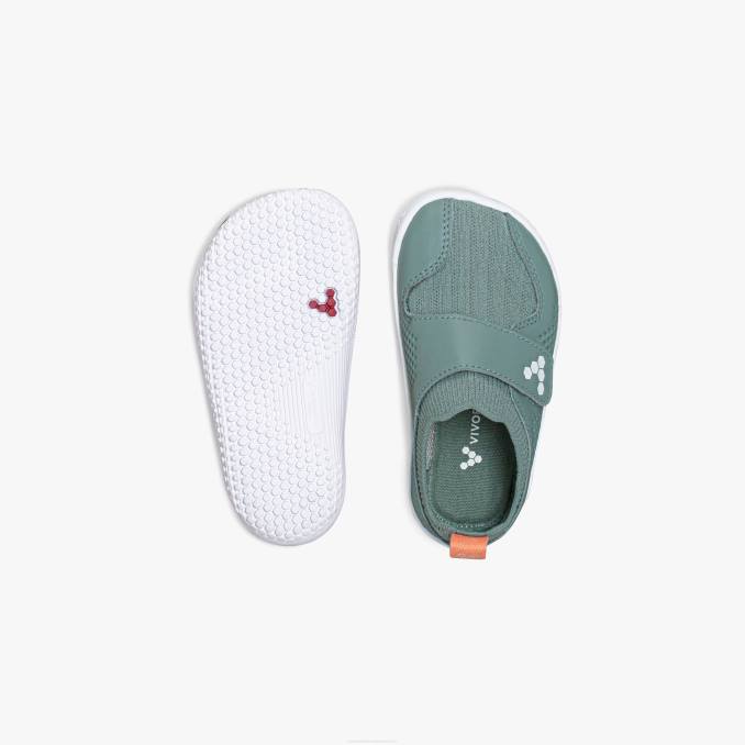 primus plesti ii mališani B6LZ203 Vivobarefoot morsko zelena