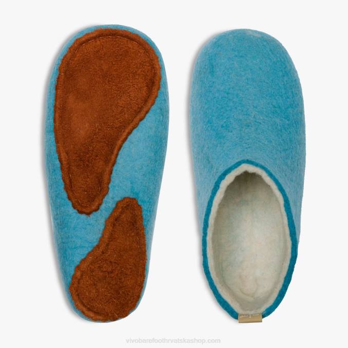 mim filcana papuča B6LZ56 Vivobarefoot aqua