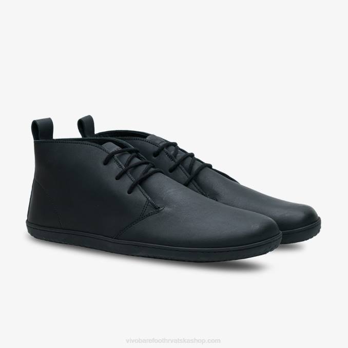 gobi iii muškarci B6LZ60 Vivobarefoot Crna koža