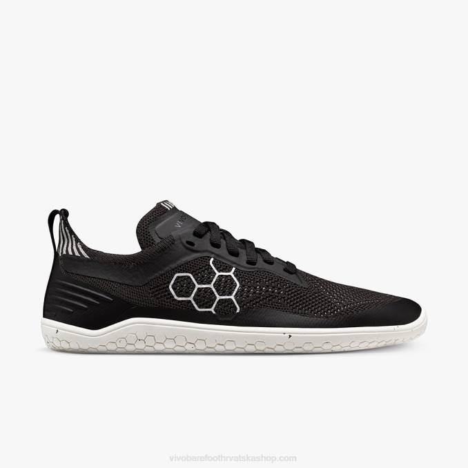 geo racer pleteni muškarci B6LZ71 Vivobarefoot opsidijan