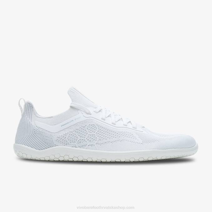 primus lite pleteni muškarci B6LZ2 Vivobarefoot blistavo bijela