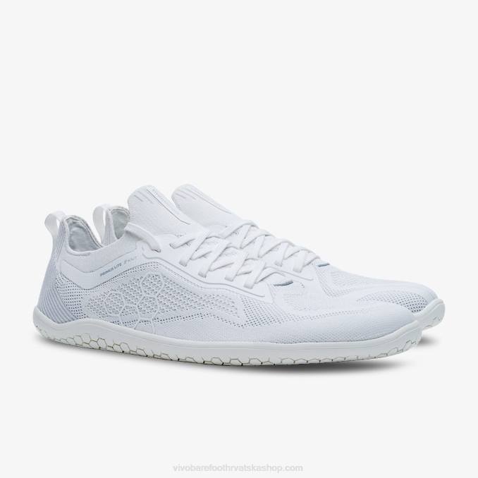 primus lite pleteni muškarci B6LZ2 Vivobarefoot blistavo bijela
