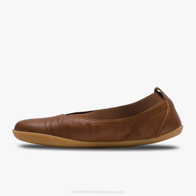 opanka balerina žene B6LZ94 Vivobarefoot preplanuli ten