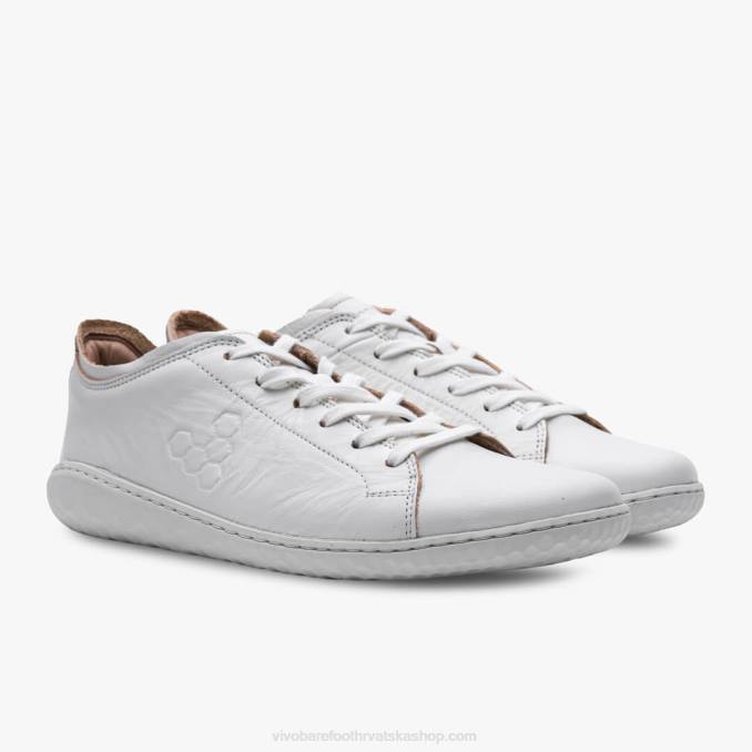 geo sud iii žene B6LZ127 Vivobarefoot blistavo bijela