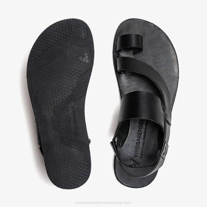 opanka sandala ženska B6LZ148 Vivobarefoot crno